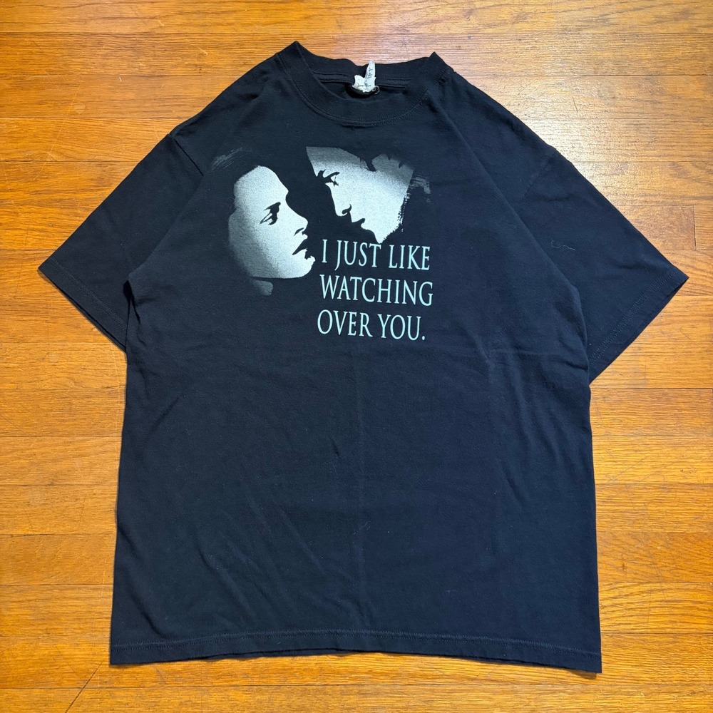 Vintage Y2K Twilight Promo T-Shirt Black Graphic Bella Edward Anvil Medium